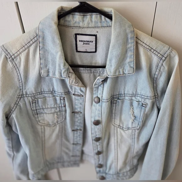 Highway Jeans Light Blue Jean Jacket - Picture 4 of 11